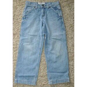 Boys Carpenter Jeans 10H Blue Adjustable Waist Faded Wash Denim Urban Pipeline